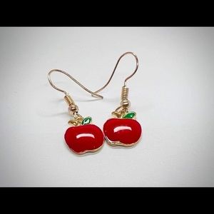 Apple earrings
